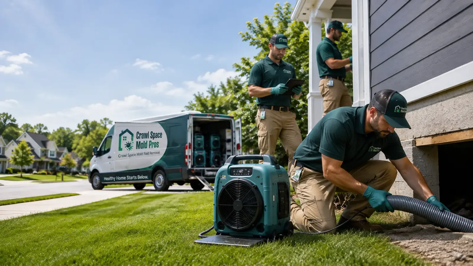 Crawl Space Mold Removal in Yankeetown, FL